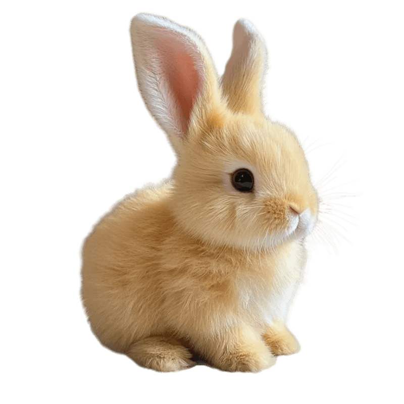 Hvězda francouzských domácností 🐰 Plyšová hračka BunnyBuddy™🎀 od Coeurva, realistická a roztomilá, přináší dětem radost.