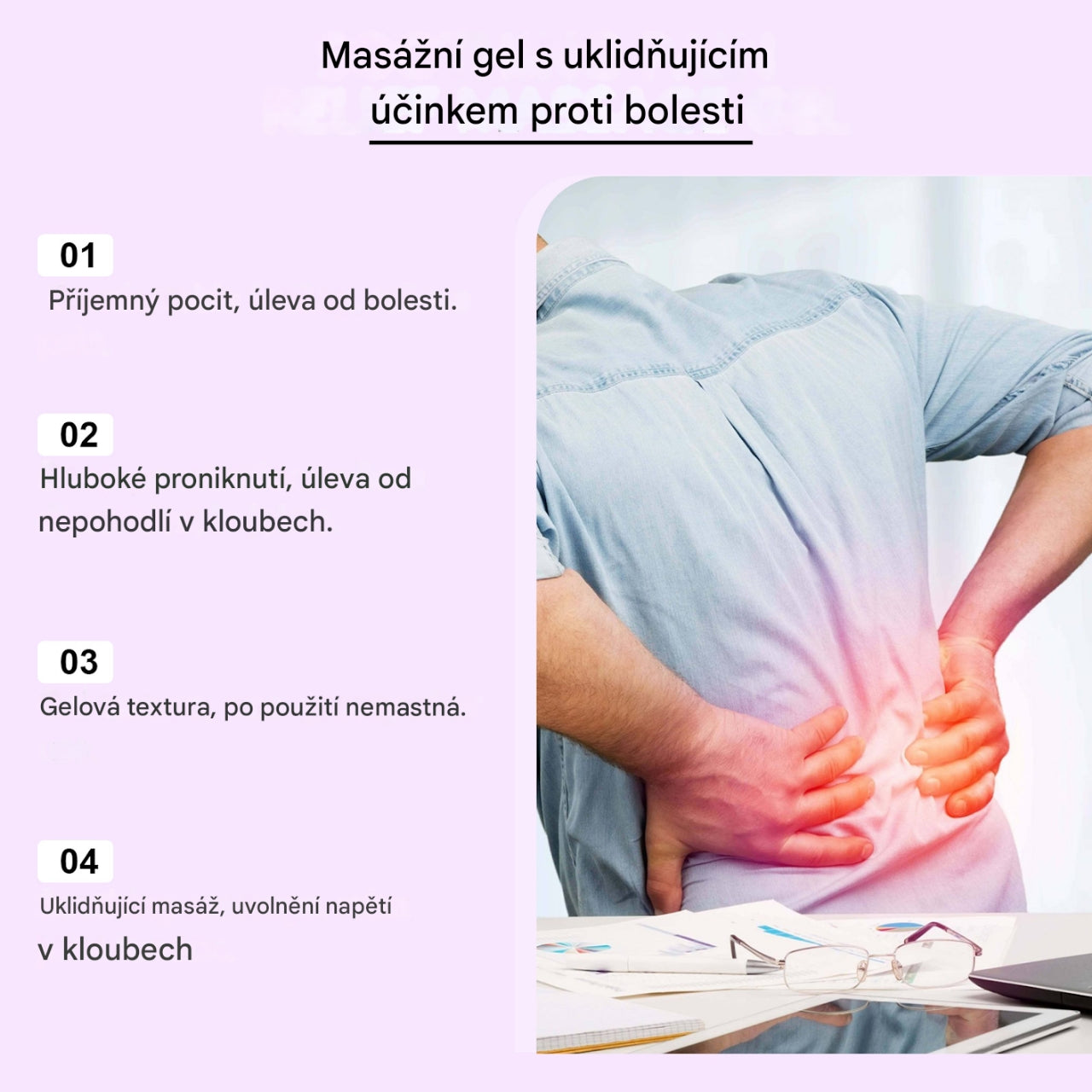 Ulevte si od bolesti kloubů přirozeně s Coeurva EaseGel — rychlý, účinný a šetrný!