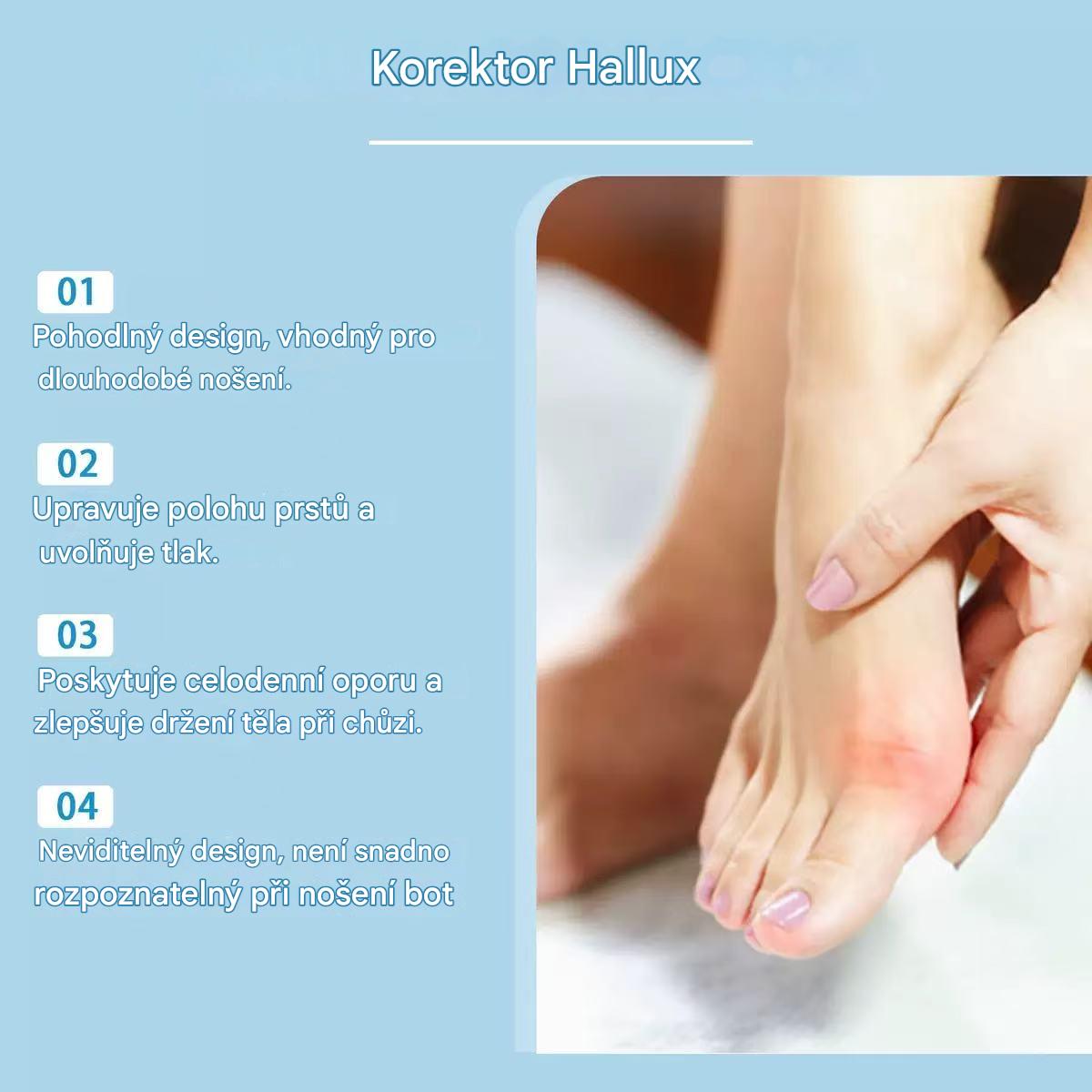 Coeurva Nastavitelný korektor vbočeného palce (Hallux Valgus)