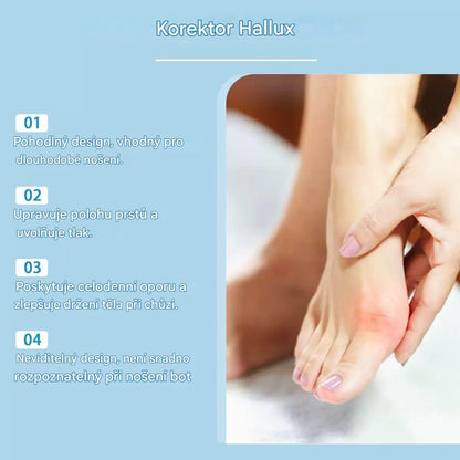 Coeurva Nastavitelný korektor vbočeného palce (Hallux Valgus)