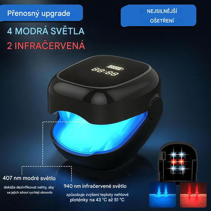 Coeurva Laserové LED zařízení pro léčbu nehtové mykózy