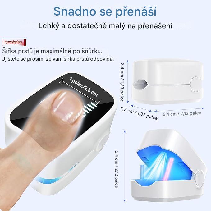 Coeurva Laserové LED zařízení pro léčbu nehtové mykózy