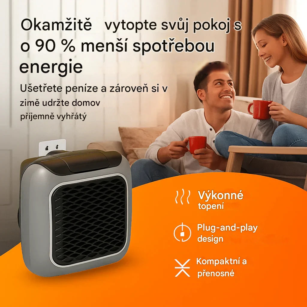 S topidlem Coeurva už nikdy nebudete plýtvat penězi za vytápění – váš pokoj se ohřeje během několika sekund 🔥Druhý kus za poloviční cenu!