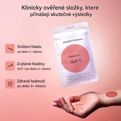 GLP-1 Náplast – Podpora Kontroly Chuti K Jídlu a Hubnutí