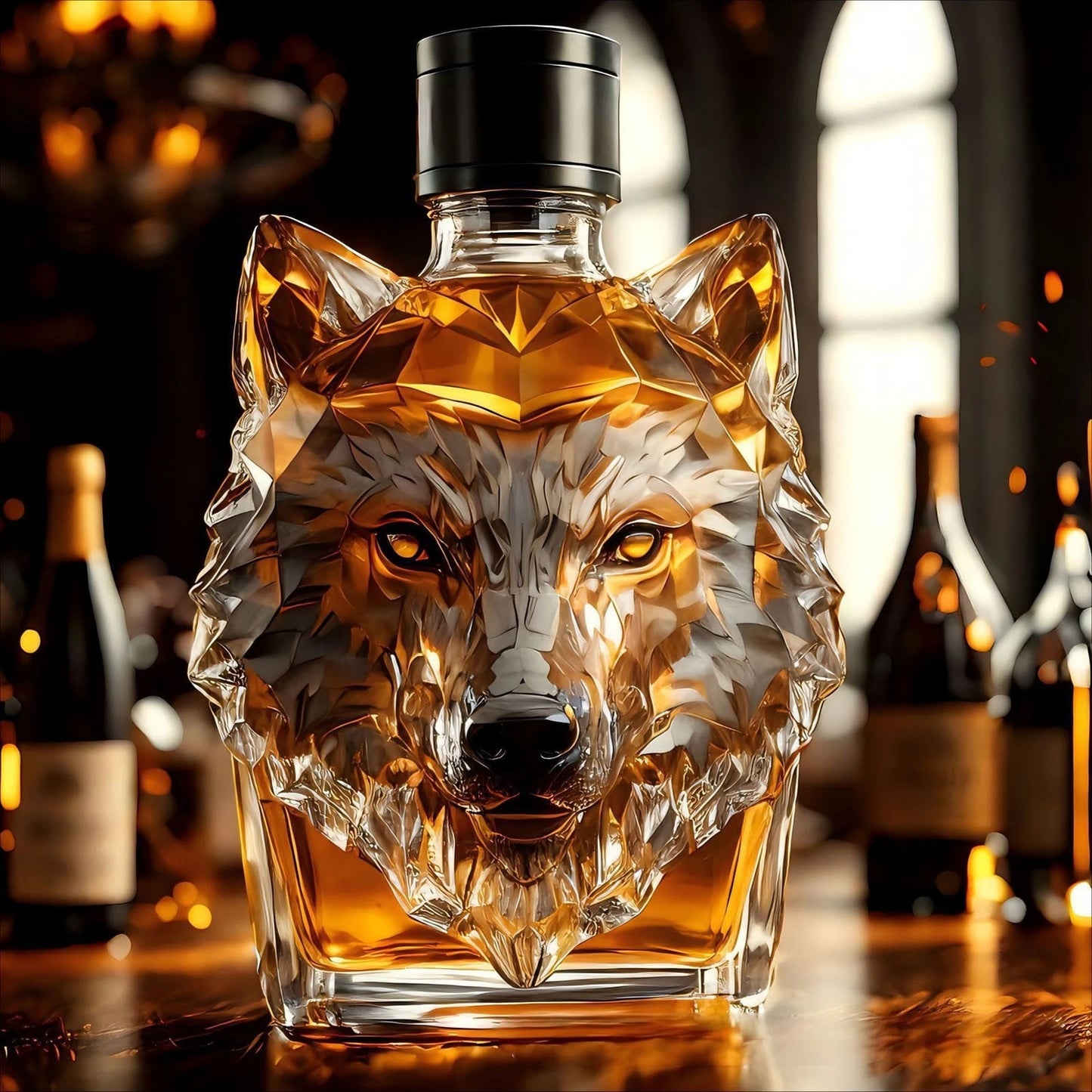 Coeurva Vlk a whisky – Síla ducha, krása detailu-nealkoholický
