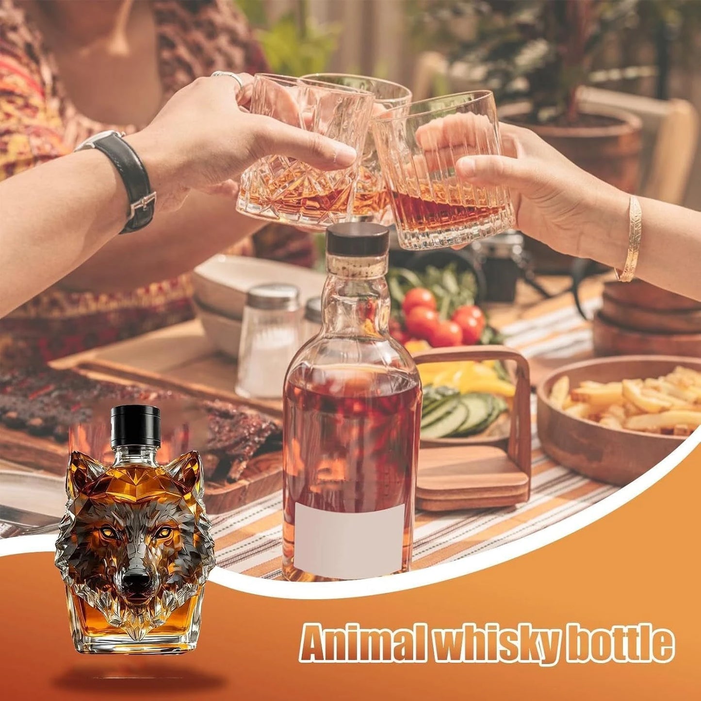Coeurva Vlk a whisky – Síla ducha, krása detailu-nealkoholický