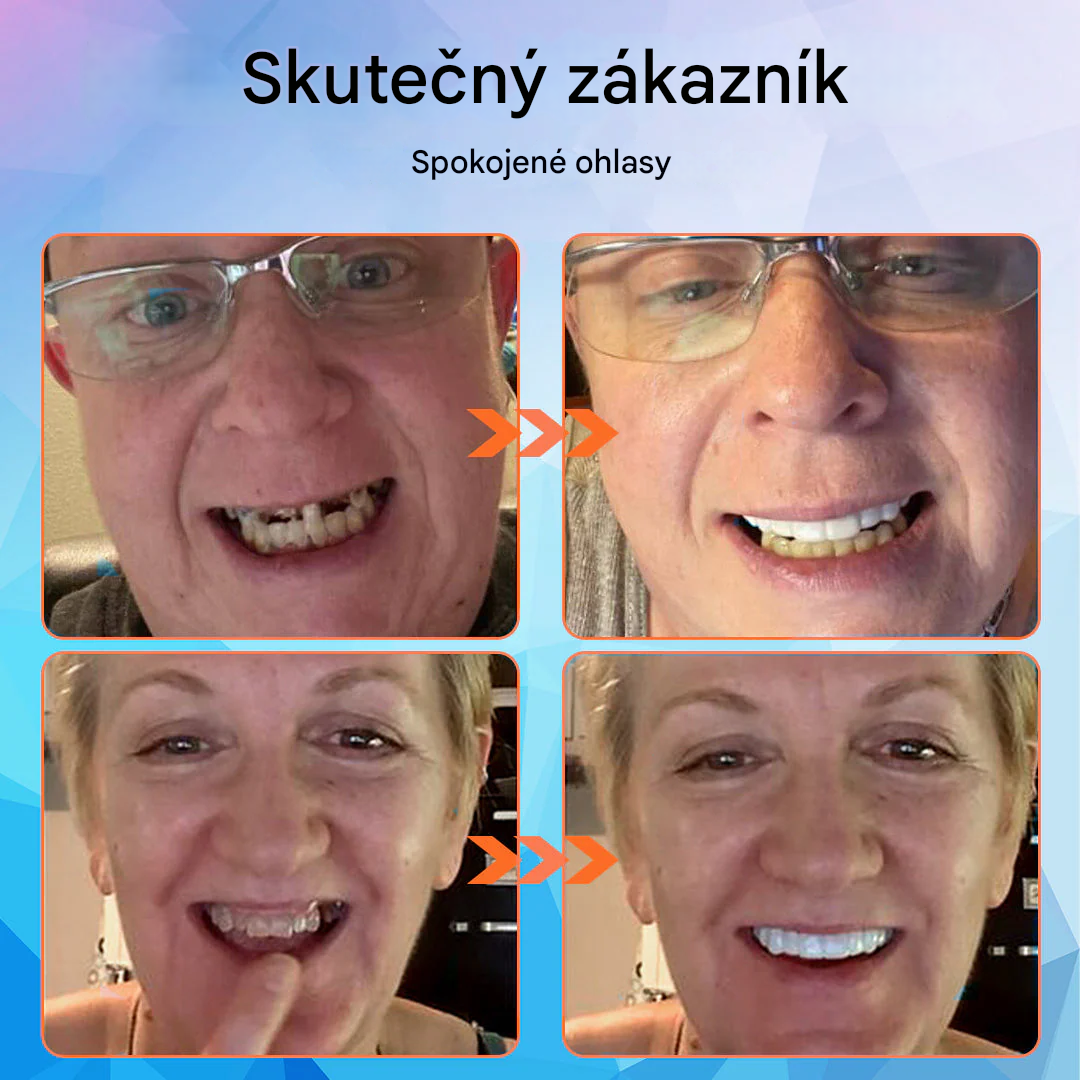 Zubní lékaři důrazně doporučují – keramické zubní náhrady pro seniory 🦷 druhý pár za poloviční cenu 🔥 doporučujeme koupit dva páry do zásoby 🎁