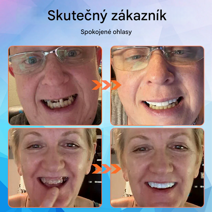 Zubní lékaři důrazně doporučují – keramické zubní náhrady pro seniory 🦷 druhý pár za poloviční cenu 🔥 doporučujeme koupit dva páry do zásoby 🎁