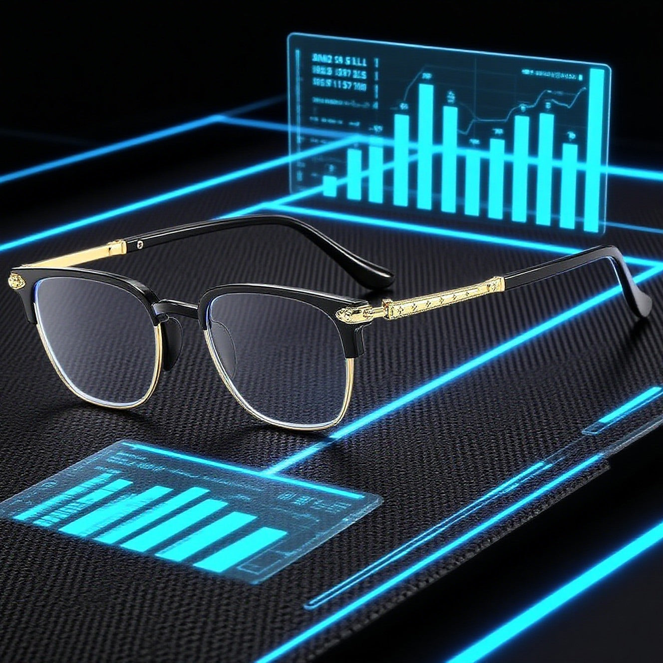 Inteligentní brýle na čtení s automatickým zoomem, navržené pro seniory s krátkozrakostí i dalekozrakostí – poskytují jasné vidění na blízko i na dálku. 🔥Druhý pár za poloviční cenu!