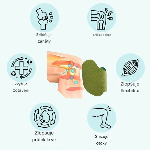 Coeurva™ – Přírodní náplasti na úlevu od bolesti kolen